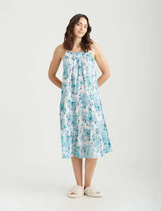 Sale Nightie: Butterfly Strappy Tiered Nightie