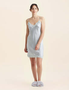 Camille Silk Lace Slip Nightie