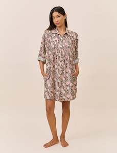 Meribel Soft Pleat Front Nightshirt