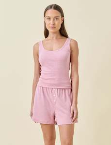 Pia Singlet and Boxer Short PJ Set