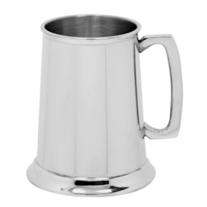 Restaurant: British Pewter Tankard Boxed - Add Engraving