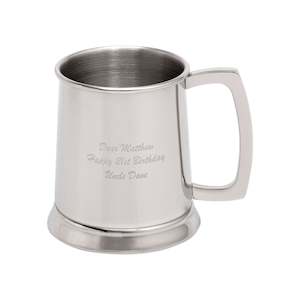 Glass Bottom Tankard