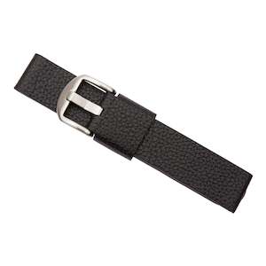 Black Vintage Buffalo Leather Watch Band