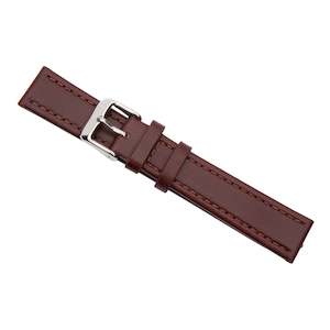 Brown Calf Leather Watch Band