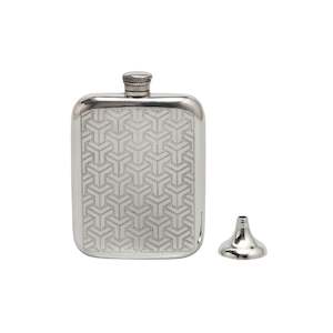 Symetrix British Pewter Hipflask