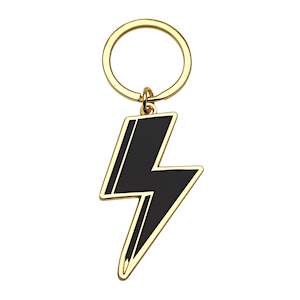 Lightning Bolt Keyring