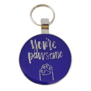 You're Pawsome Pet Tag