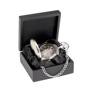 Restaurant: Two Tone Pocket Watch - Classic and Stylish Personalised Gift Idea