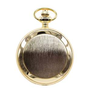 Brushed Brass Pocket Watch - Add Engraving - Mister Minit