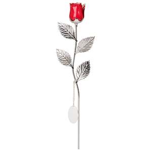 Everlasting Eternity Red Rose - Symbolising Love & Memorial