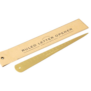 Brass Letter Opener - Add Engraving