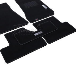 Rear Floor Mats Nissan Silvia S13 / 180sx / Type X (RHD)