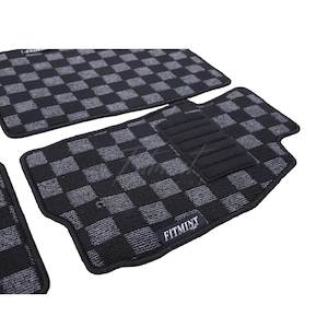 CHECKER Floor Mats Mitsubishi Lancer Evo 4 / 5 / 6 RS GSR