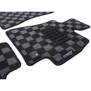 CHECKER Floor Mats Toyota Mark II Blit JZX110 / Verossa 2000 - 07'