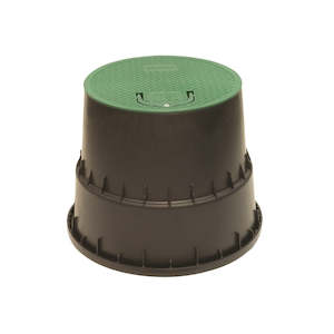 RAIN PZCM-25 Round Valve Box ( 253mm Lid x 261mm Depth x 336mm Base )