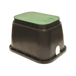 RAIN PZRM-113 Standard Rectangular Valve Box ( 400mm Lid x 330mm Depth x 525mm Base )