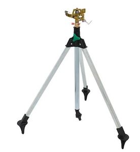 Impact Sprinklers: Pope Rain Tower Impact Sprinkler on Tripod