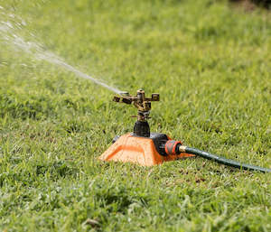 Impact Sprinklers: Pope Click & Go Metal Impact Sprinkler | Metal Base - Complete Set