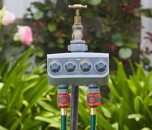 Garden Tap Timers: Pope Simple Set Duo Tap Timer