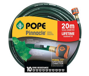 Pope Pinnacle Premium Heavy Duty Garden Hose (12mm) | Fitted