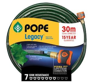 Pope Legacy Heavy Duty Garden Hose (12mm) | Fitted