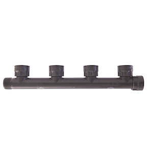 Manifold Fittings: RAIN 4 Outlets PVC Manifold Swivel Tee - 25mm/1"