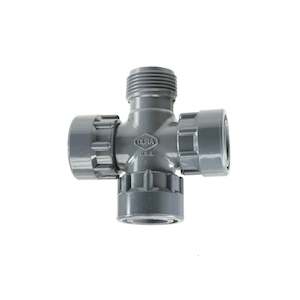 Manifold Fittings: Dura 25mm PVC Manifold Cross