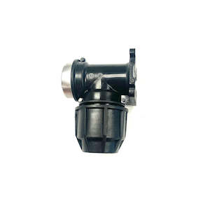 Mdpe Compression Fittings: Wall Plate Elbow 25mm x 20mm BSP