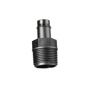 Dripline Fittings: Pope 25mm Barbed Tail to 20mm BSP Male Threaded Director | Single