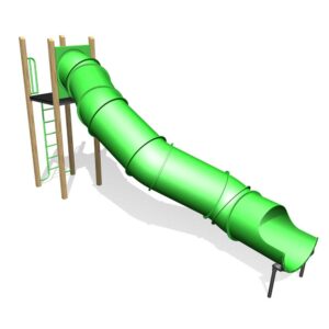 Playground equipment wholesaling: Tower Slide 2100 Straight Tube