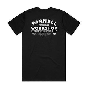 Mens Staple Plus Tee Workshop Black XL - Parnell Workshop