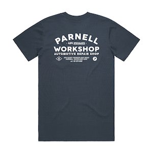 Mens Classic Tee Workshop Petrol Blue - Parnell Workshop