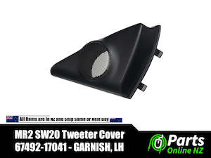 MR2 SW20 Tweeter Cover Passengers Side Toyota 67492-17041 - GARNISH, LH