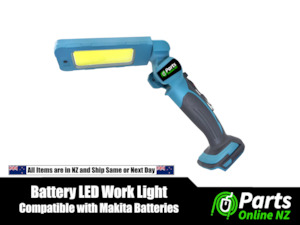 Battery LED Work Light - Compatible with Makita Batteries