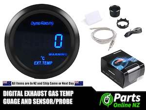 Digital EGT Exhaust Gas Temperature Gauge and Sensor Kit 52MM 2"