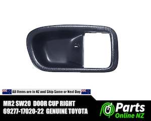 MR2 SW20 MK2 Door handle Cup Bezel interior 69277-17020-22 TOYOTA Genuine Right