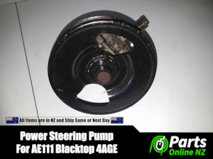 Automotive component: 4AGE 20V 4A-GE Blacktop Power Steering Pump AE111 Levin Trueno