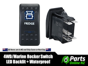 Automotive component: Waterproof Rocker Switch FRIDGE for 4WD Off Road Marine