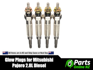 4pcs Glow Plug MITSUBISHI PAJERO 2.8 Diesel 4M40 Motor