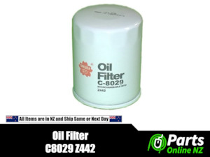 Oil Filter C8029 Z442 Sakura Nissan Skyline Cube Pulsar Navara Micra