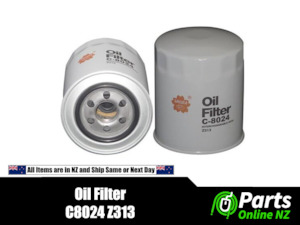 Oil Filter C8024 Z313 Sakura Ford Courier Mitsubishi Pajero Mazda