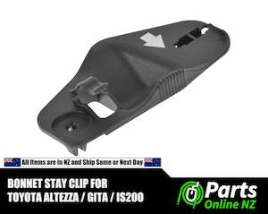 Bonnet Stay Clip for Toyota Altezza / Altezza Gita BRAND NEW GENUINE TOYOTA