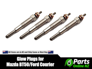 4Pcs Diesel Heater Glow Plugs For MAZDA FORD BT50 Courier 2.5 D WLT engine