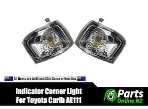 Indicator Corner Lights for Toyota Sprinter Carib AE111 - Facelift clear 13-44 Kouki BZT