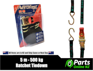 Aerofast Ratchet Tiedown - 5m, 500kg