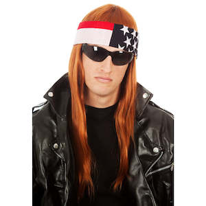 Buy LA 90s Rocker Axl Rose Wig and Bandana