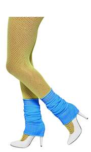 Leg Warmers Neon Blue