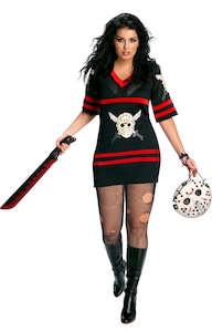 Costume hiring: Miss Voorhees Plus Size