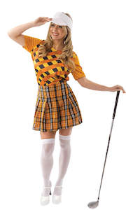 Golfer Girl Orange