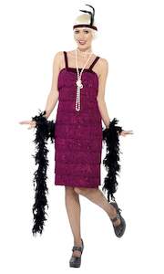 Jazz Flapper Maroon